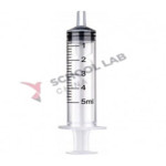 Sterile Plastic Syringe - 5ml - Pack of 100